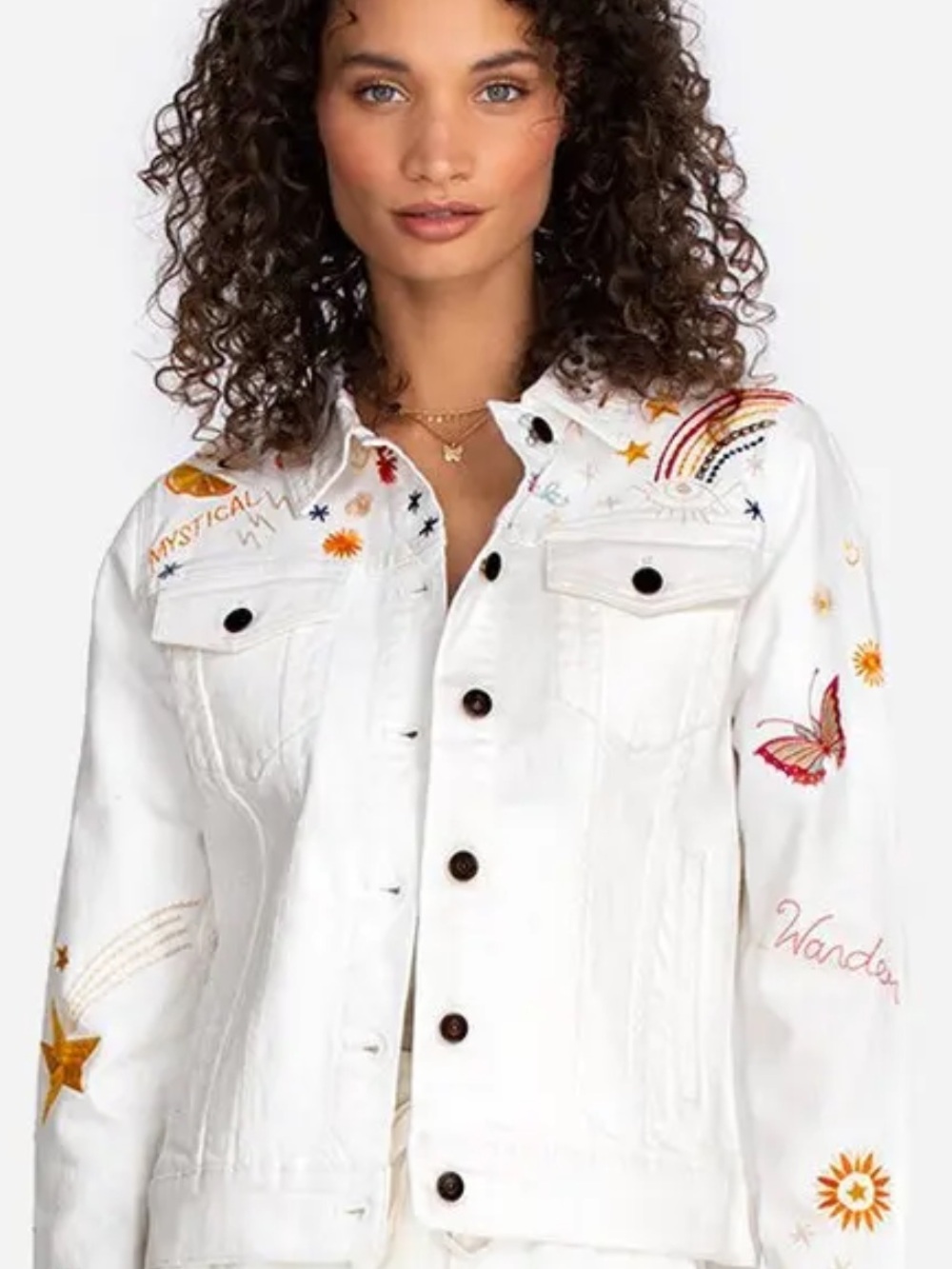 Johnny Was Denim Jacket